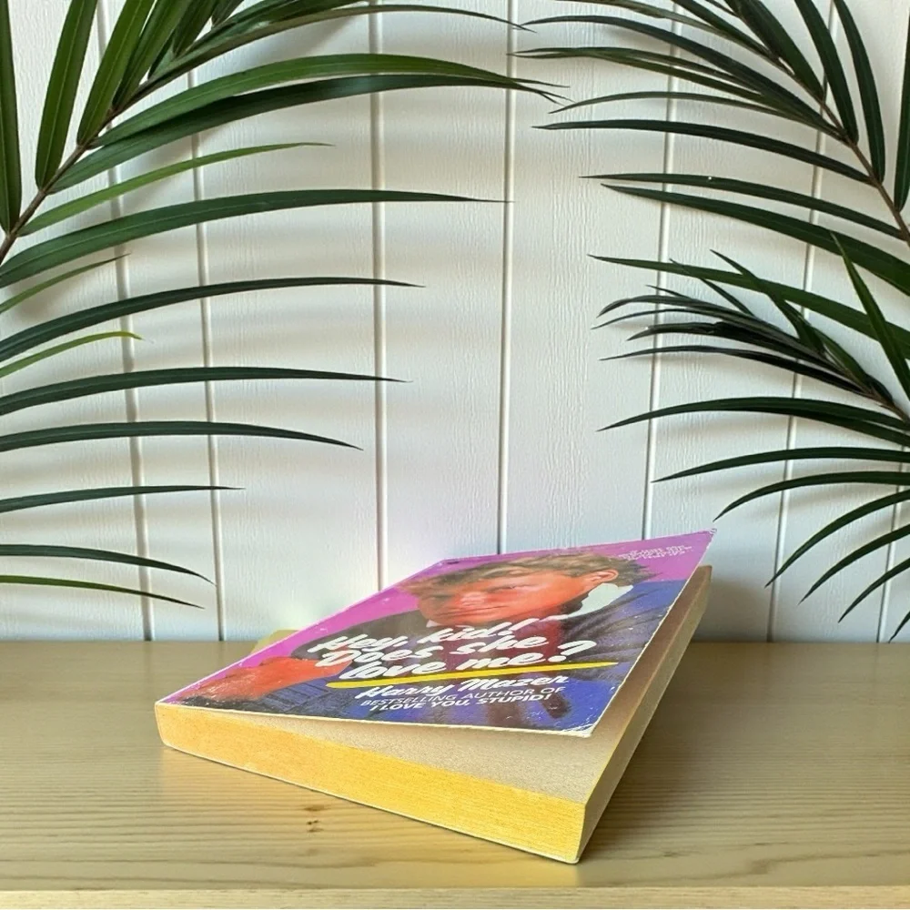 Hey, Kid! Does She Love Me? – Harry Mazer – Avon Flare Paperback (1986)